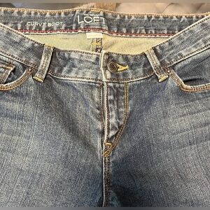 LOFT Curvy Bootcut Jeans